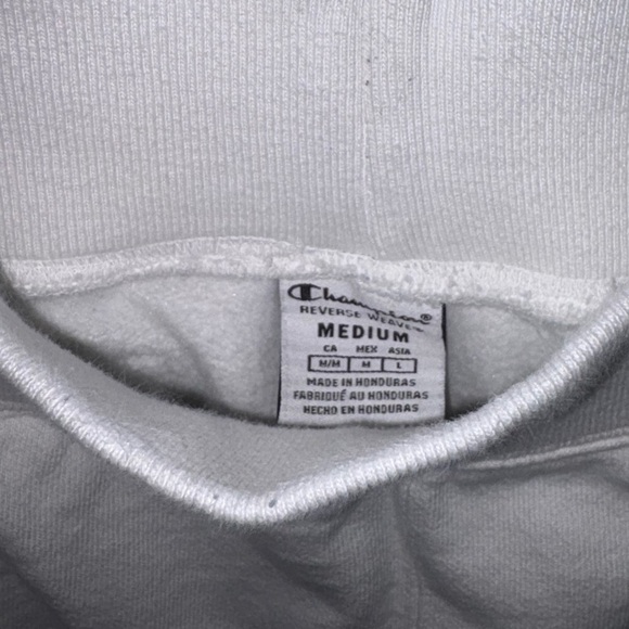 Champion Reverse Weave White Jogger Womens - Picture 8 of 9